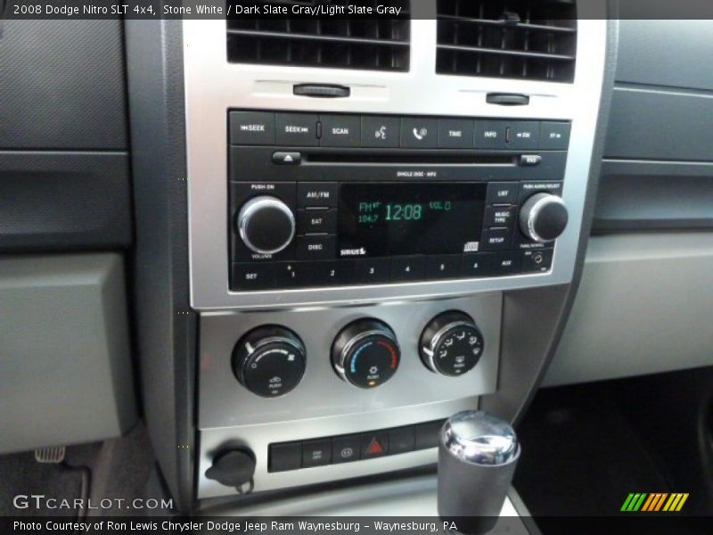 Stone White / Dark Slate Gray/Light Slate Gray 2008 Dodge Nitro SLT 4x4