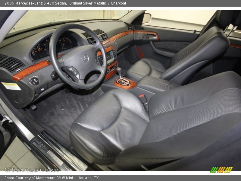 Brilliant Silver Metallic / Charcoal 2006 Mercedes-Benz S 430 Sedan