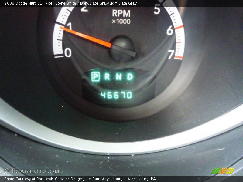 Stone White / Dark Slate Gray/Light Slate Gray 2008 Dodge Nitro SLT 4x4