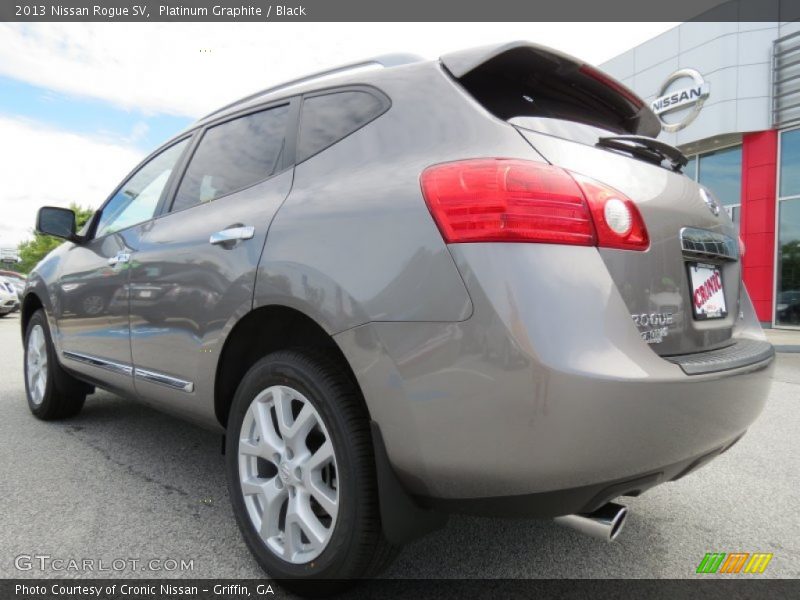 Platinum Graphite / Black 2013 Nissan Rogue SV