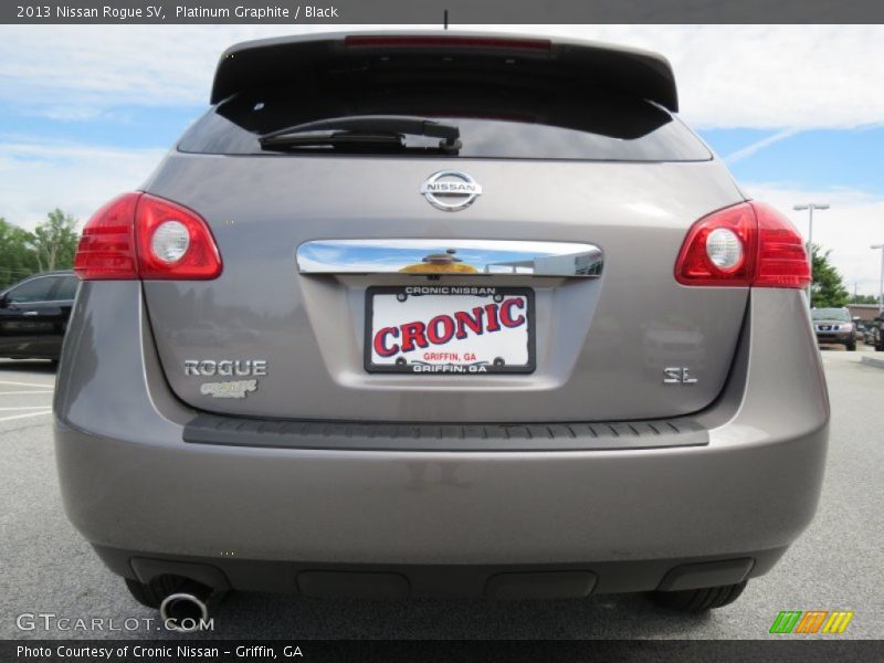 Platinum Graphite / Black 2013 Nissan Rogue SV