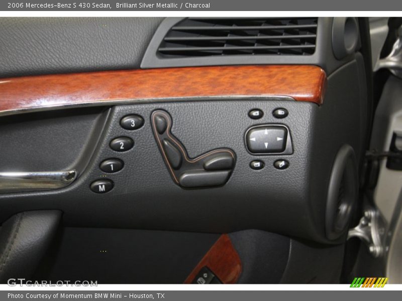 Brilliant Silver Metallic / Charcoal 2006 Mercedes-Benz S 430 Sedan