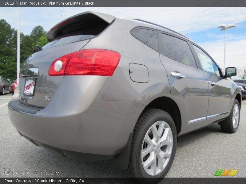 Platinum Graphite / Black 2013 Nissan Rogue SV