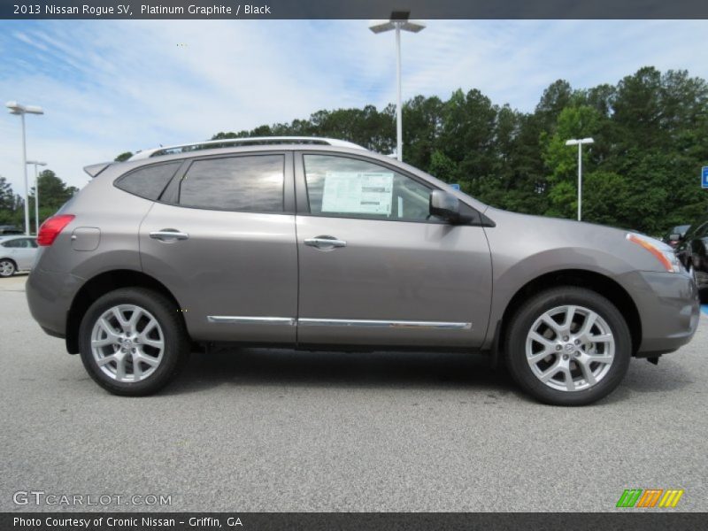 Platinum Graphite / Black 2013 Nissan Rogue SV