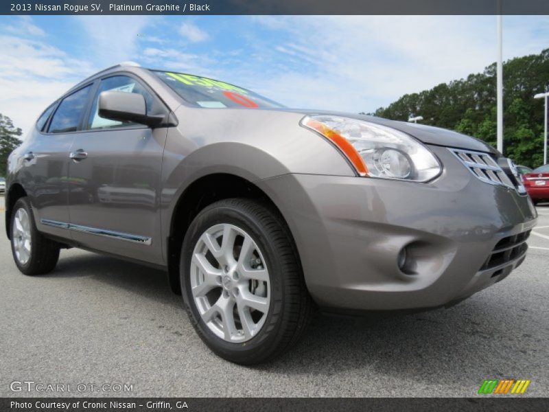 Platinum Graphite / Black 2013 Nissan Rogue SV