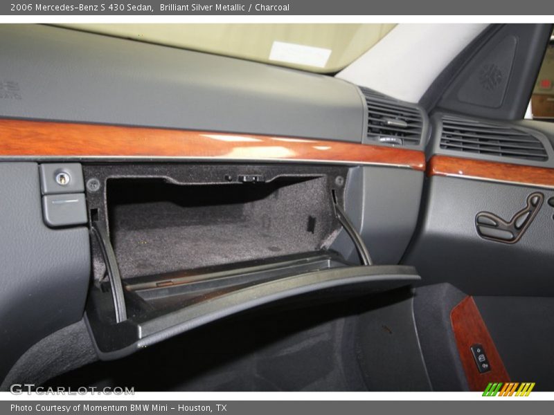 Brilliant Silver Metallic / Charcoal 2006 Mercedes-Benz S 430 Sedan