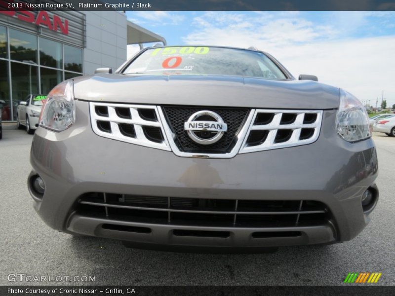 Platinum Graphite / Black 2013 Nissan Rogue SV