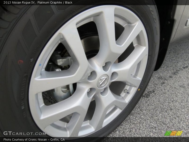 Platinum Graphite / Black 2013 Nissan Rogue SV