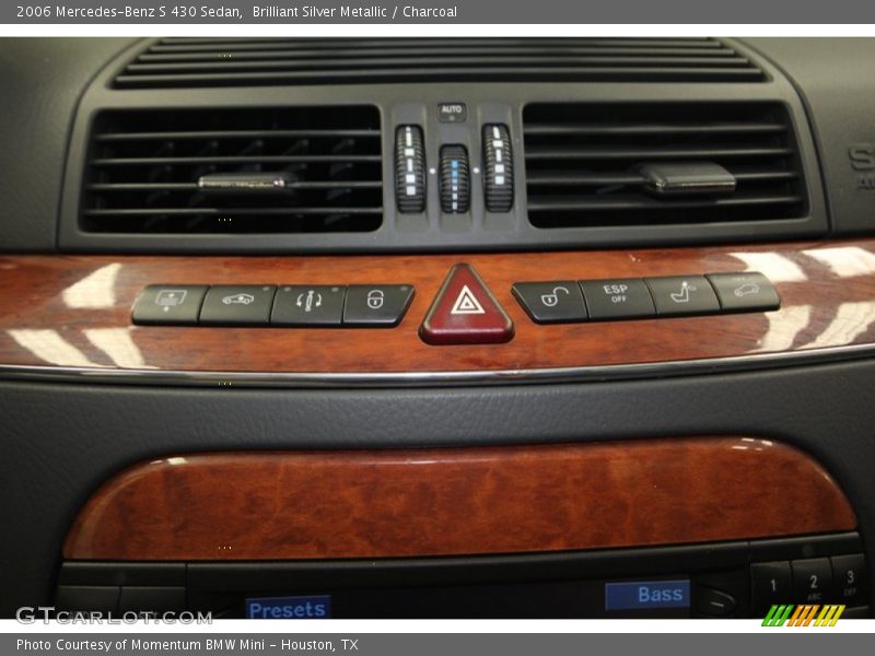 Brilliant Silver Metallic / Charcoal 2006 Mercedes-Benz S 430 Sedan