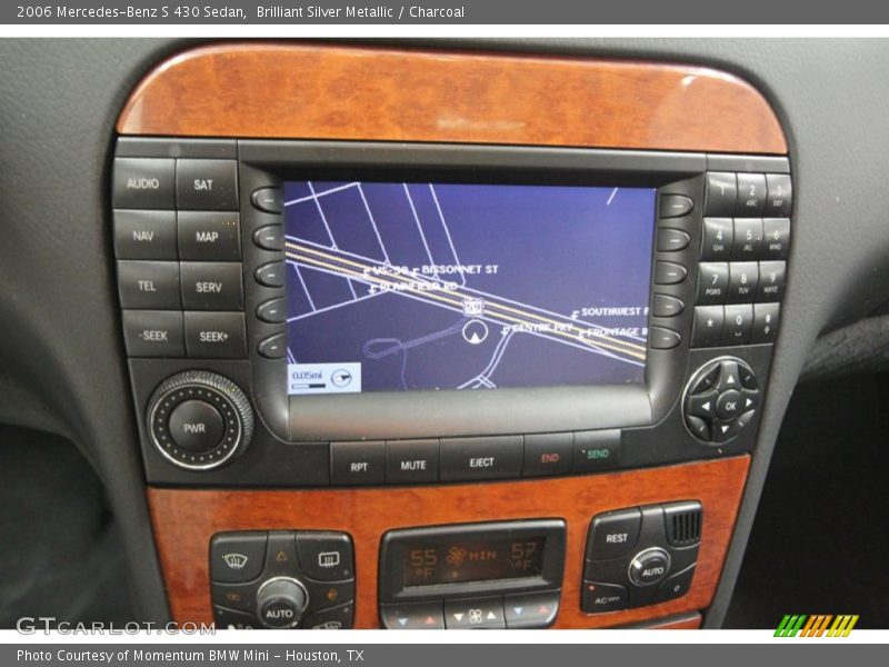 Brilliant Silver Metallic / Charcoal 2006 Mercedes-Benz S 430 Sedan