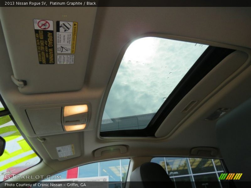 Platinum Graphite / Black 2013 Nissan Rogue SV