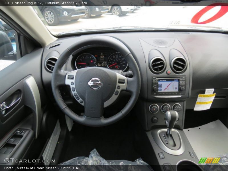 Platinum Graphite / Black 2013 Nissan Rogue SV