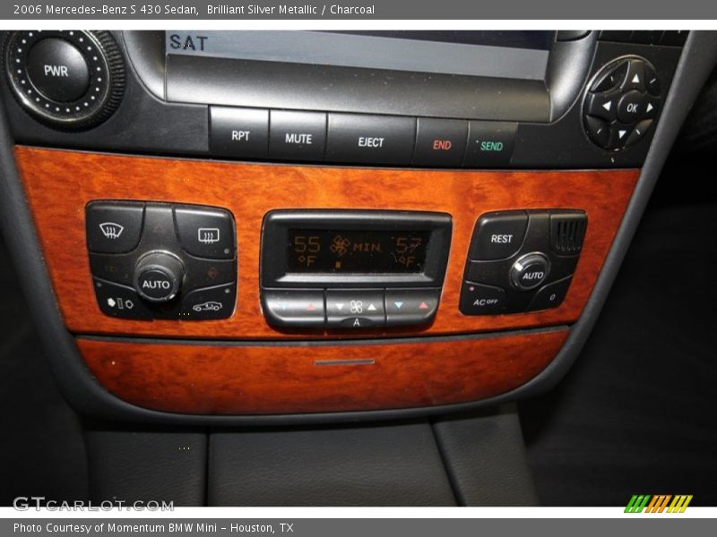 Brilliant Silver Metallic / Charcoal 2006 Mercedes-Benz S 430 Sedan