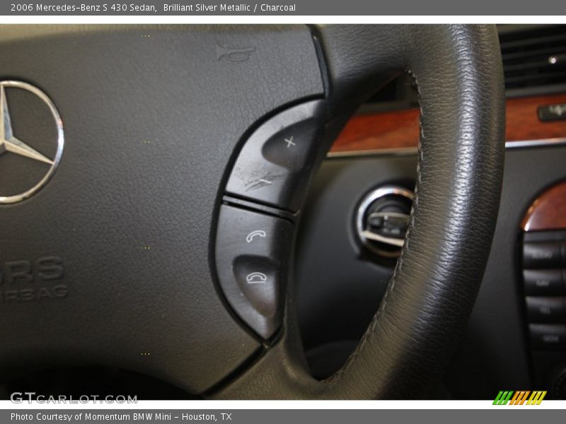 Brilliant Silver Metallic / Charcoal 2006 Mercedes-Benz S 430 Sedan