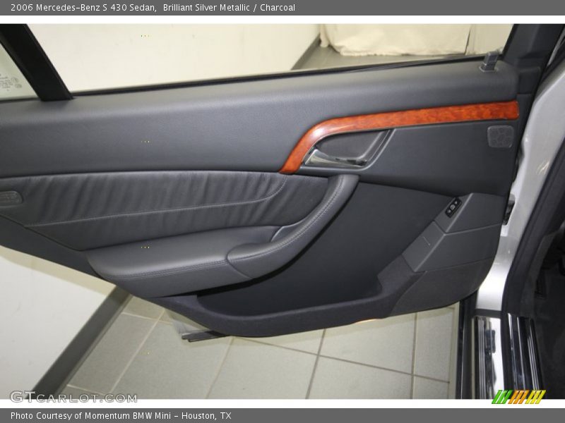 Brilliant Silver Metallic / Charcoal 2006 Mercedes-Benz S 430 Sedan