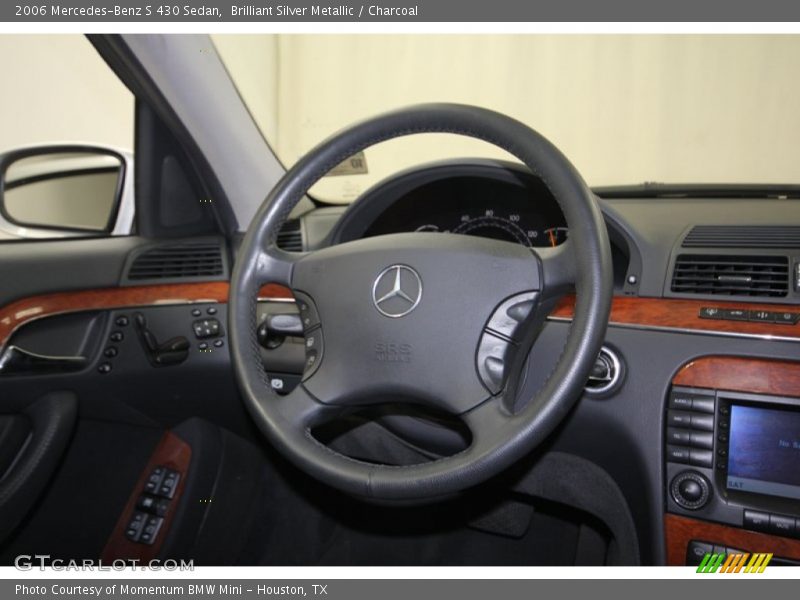 Brilliant Silver Metallic / Charcoal 2006 Mercedes-Benz S 430 Sedan