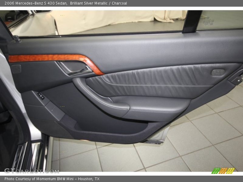 Brilliant Silver Metallic / Charcoal 2006 Mercedes-Benz S 430 Sedan