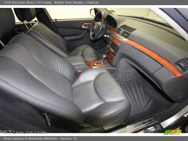 Brilliant Silver Metallic / Charcoal 2006 Mercedes-Benz S 430 Sedan