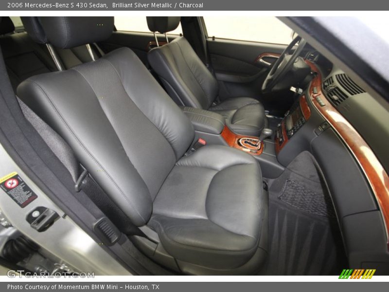 Brilliant Silver Metallic / Charcoal 2006 Mercedes-Benz S 430 Sedan