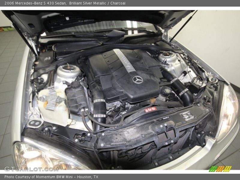 Brilliant Silver Metallic / Charcoal 2006 Mercedes-Benz S 430 Sedan