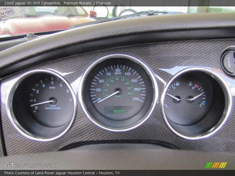  2006 XK XKR Convertible XKR Convertible Gauges