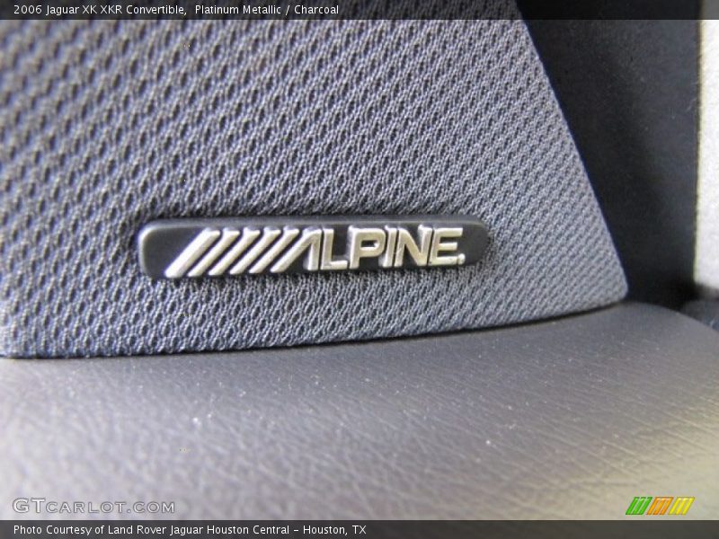 Platinum Metallic / Charcoal 2006 Jaguar XK XKR Convertible