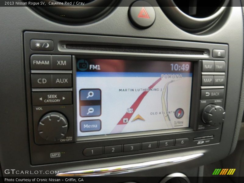Cayenne Red / Gray 2013 Nissan Rogue SV