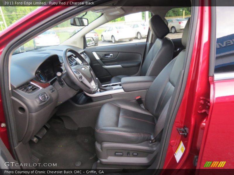 Ruby Red / Charcoal Black 2013 Ford Edge Limited