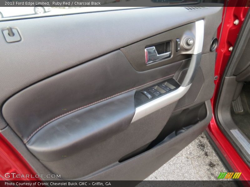 Ruby Red / Charcoal Black 2013 Ford Edge Limited