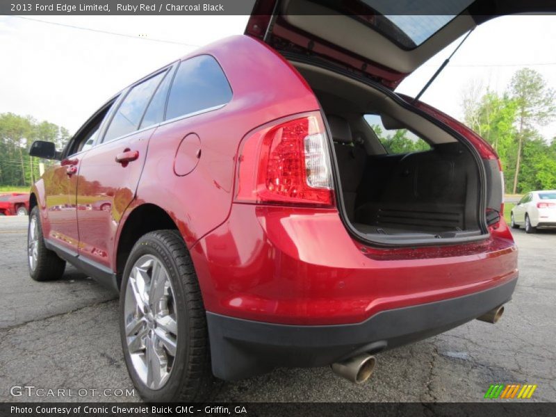 Ruby Red / Charcoal Black 2013 Ford Edge Limited