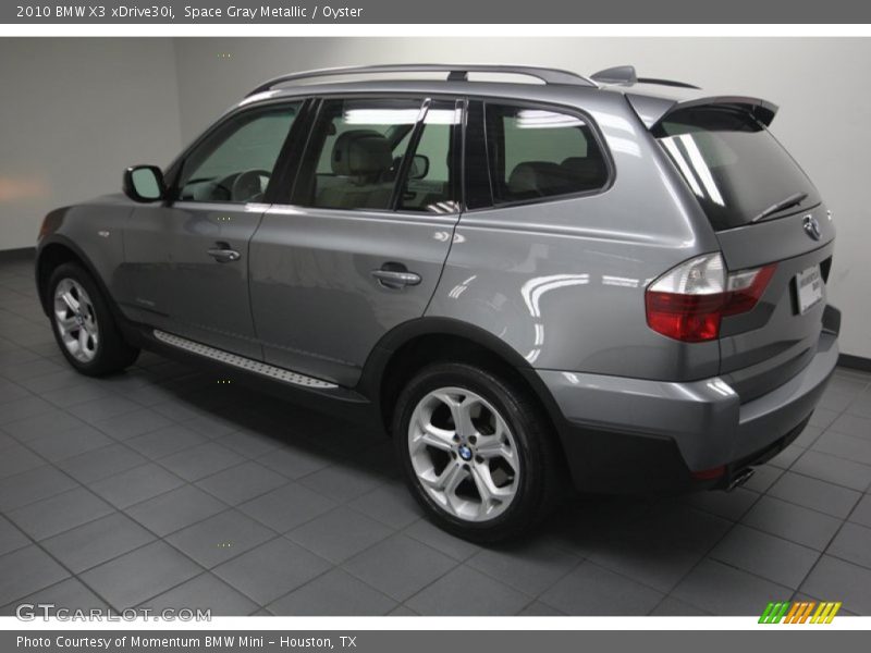 Space Gray Metallic / Oyster 2010 BMW X3 xDrive30i