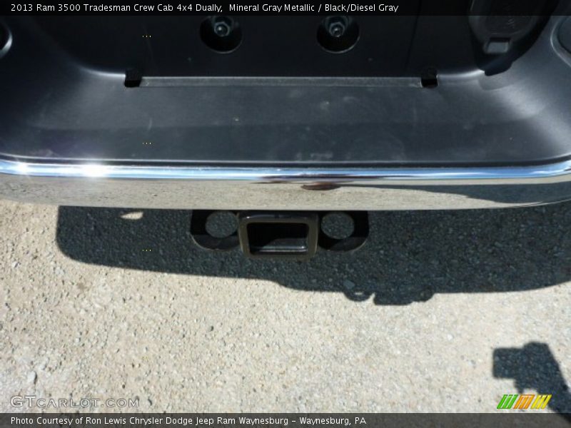 Mineral Gray Metallic / Black/Diesel Gray 2013 Ram 3500 Tradesman Crew Cab 4x4 Dually