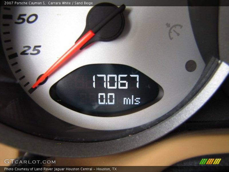 Carrara White / Sand Beige 2007 Porsche Cayman S