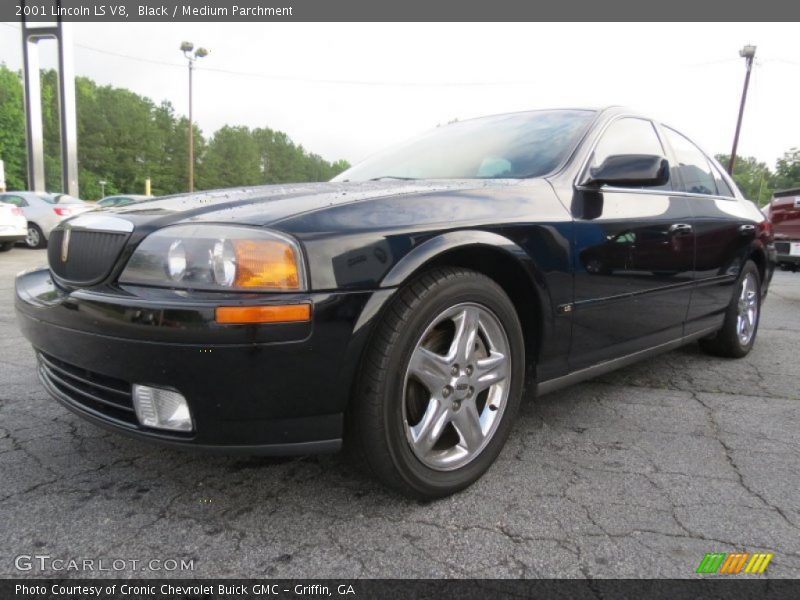 Black / Medium Parchment 2001 Lincoln LS V8