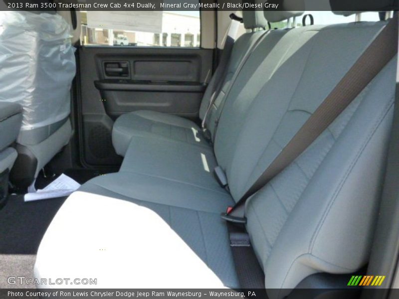 Mineral Gray Metallic / Black/Diesel Gray 2013 Ram 3500 Tradesman Crew Cab 4x4 Dually