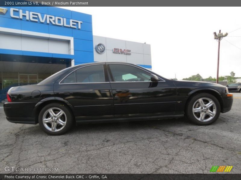Black / Medium Parchment 2001 Lincoln LS V8
