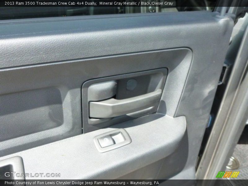 Mineral Gray Metallic / Black/Diesel Gray 2013 Ram 3500 Tradesman Crew Cab 4x4 Dually