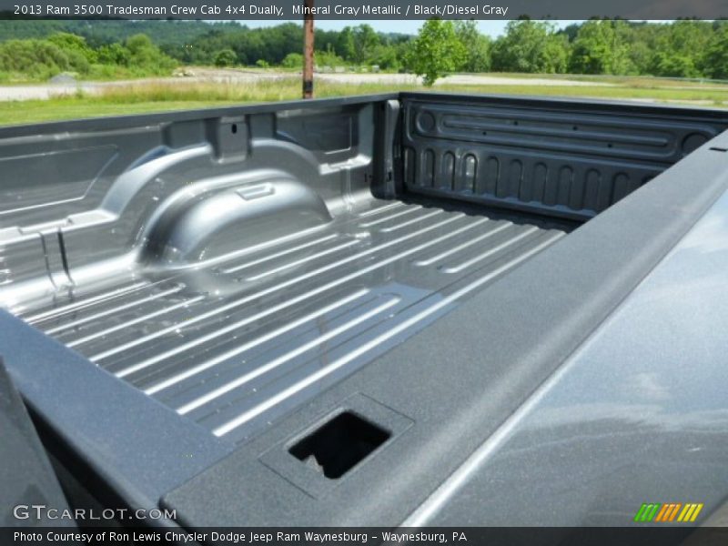 Mineral Gray Metallic / Black/Diesel Gray 2013 Ram 3500 Tradesman Crew Cab 4x4 Dually