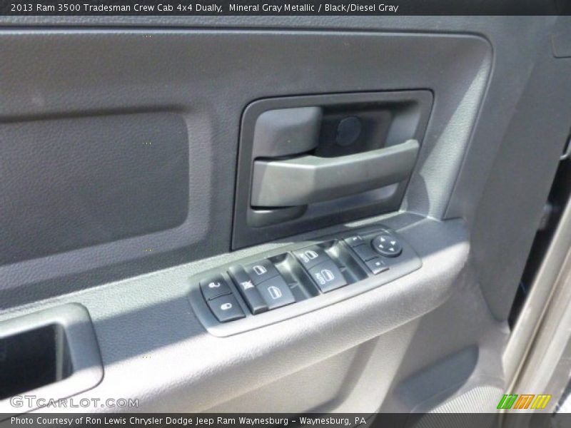 Mineral Gray Metallic / Black/Diesel Gray 2013 Ram 3500 Tradesman Crew Cab 4x4 Dually