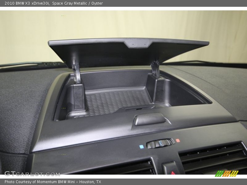 Space Gray Metallic / Oyster 2010 BMW X3 xDrive30i