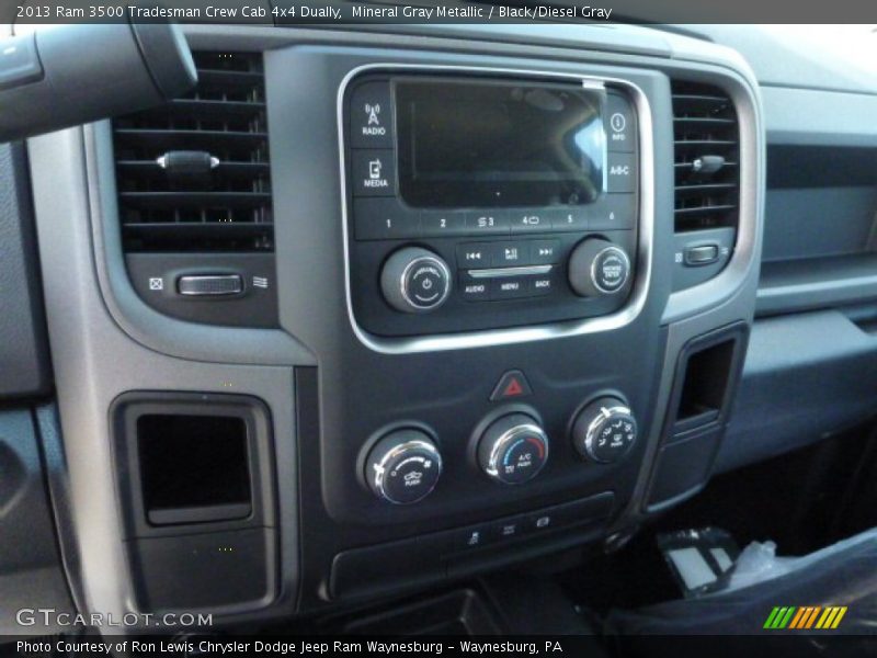 Mineral Gray Metallic / Black/Diesel Gray 2013 Ram 3500 Tradesman Crew Cab 4x4 Dually
