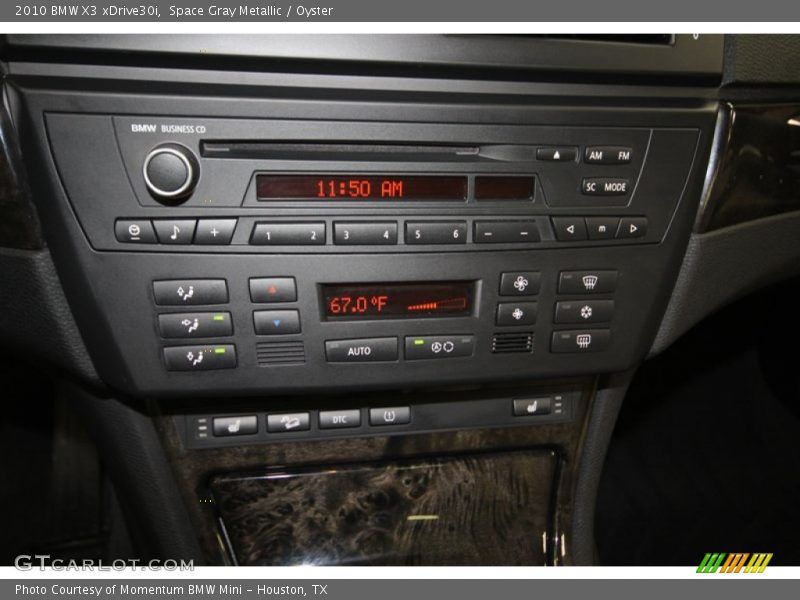 Controls of 2010 X3 xDrive30i