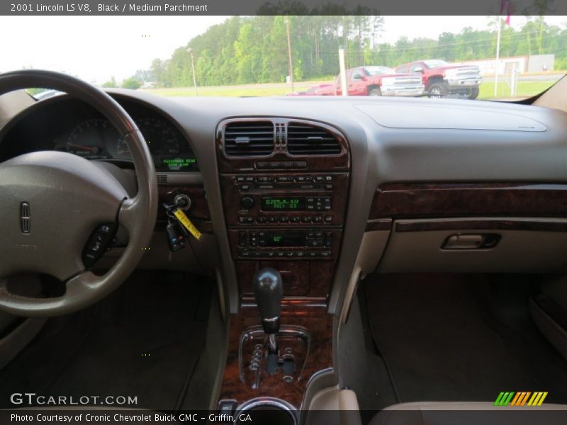 Black / Medium Parchment 2001 Lincoln LS V8