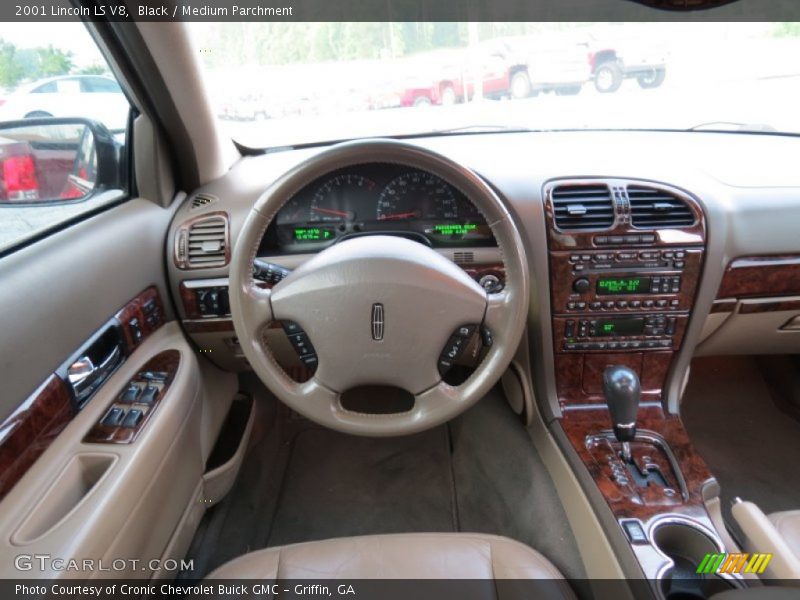 Black / Medium Parchment 2001 Lincoln LS V8