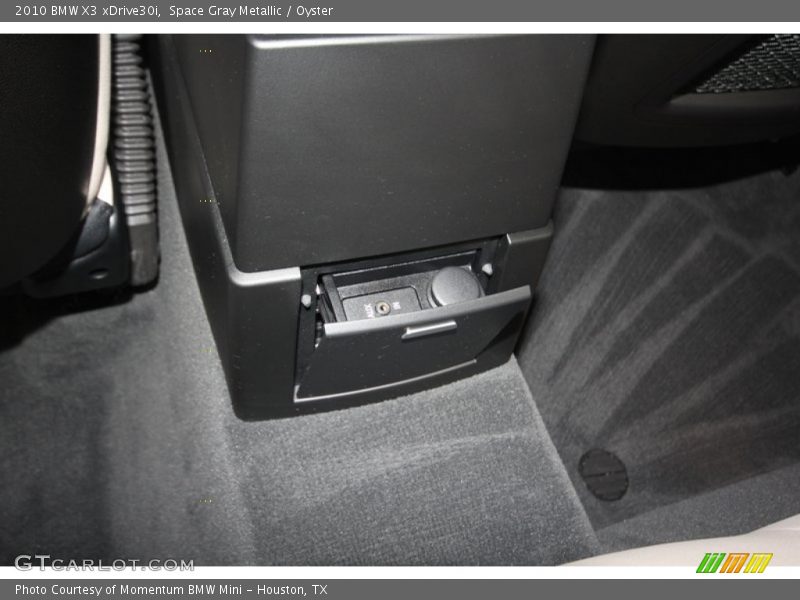 Space Gray Metallic / Oyster 2010 BMW X3 xDrive30i
