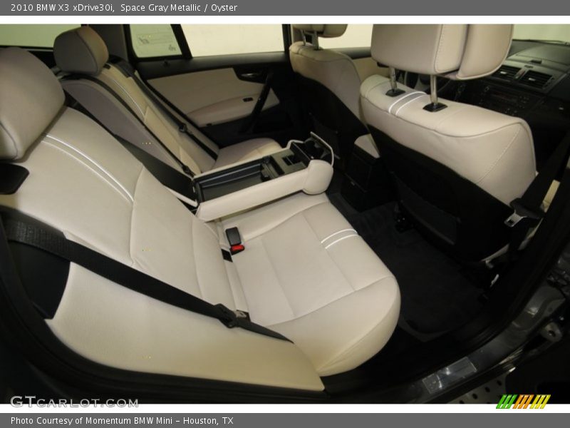 Space Gray Metallic / Oyster 2010 BMW X3 xDrive30i