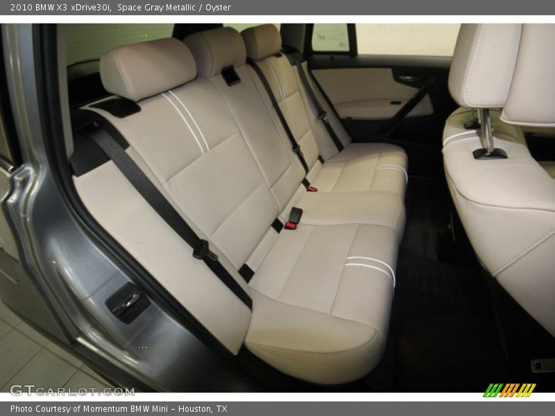 Space Gray Metallic / Oyster 2010 BMW X3 xDrive30i