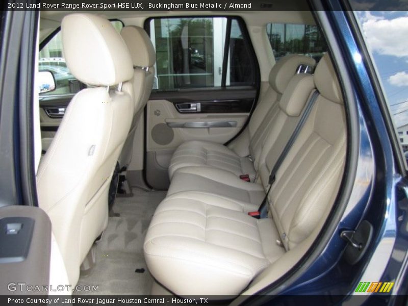 Rear Seat of 2012 Range Rover Sport HSE LUX
