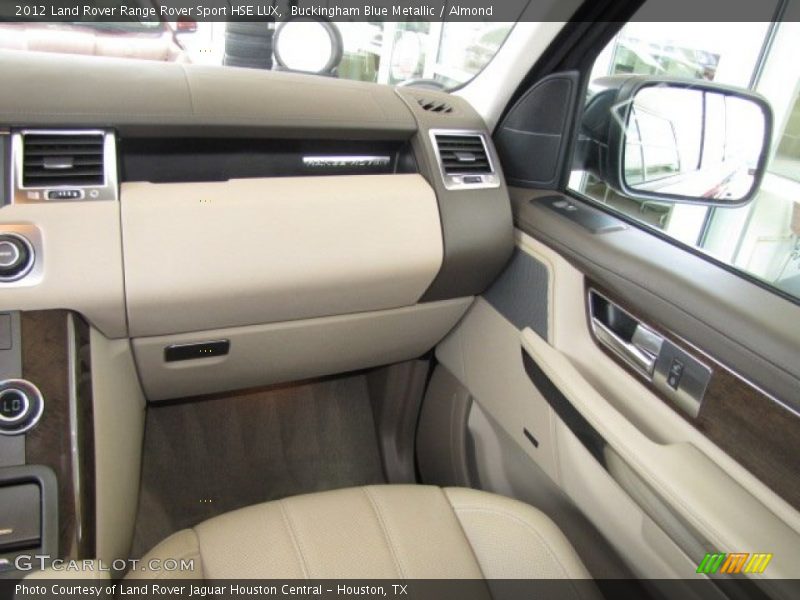 Buckingham Blue Metallic / Almond 2012 Land Rover Range Rover Sport HSE LUX
