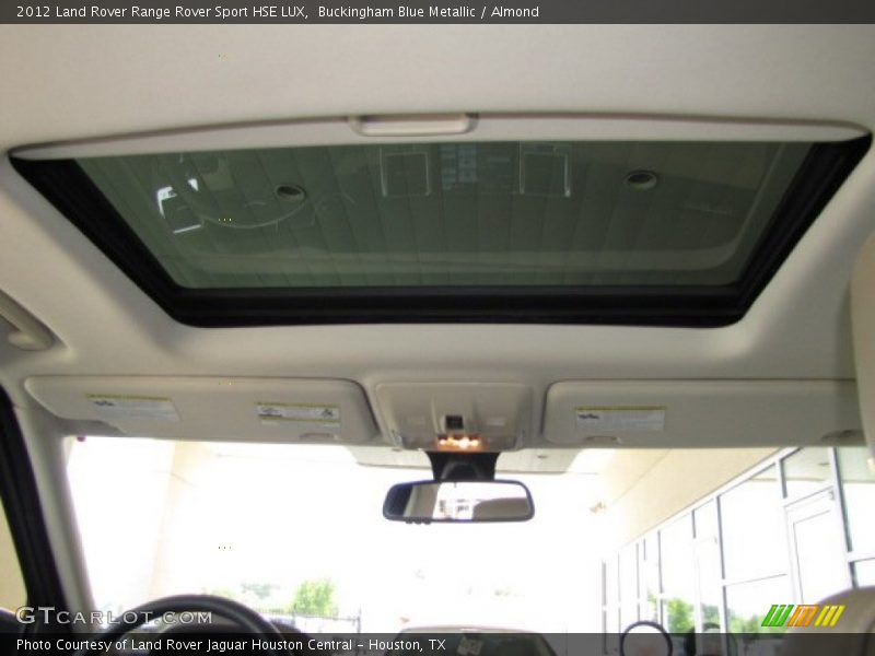 Buckingham Blue Metallic / Almond 2012 Land Rover Range Rover Sport HSE LUX